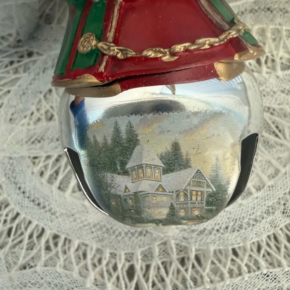 3 Snowman Thomas Kinkade Snow Bells Collectibles Bradford Exchange